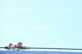 (L to R): Dmitry Kozak (RUS) Russian Deputy Prime Minister with Bernie Ecclestone (GBR). 29.04.2017. Formula 1 World Championship, Rd 4, Russian Grand Prix, Sochi Autodrom, Sochi, Russia, Qualifying Day.