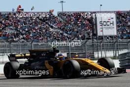 Jolyon Palmer (GBR) Renault Sport F1 Team RS17. 29.04.2017. Formula 1 World Championship, Rd 4, Russian Grand Prix, Sochi Autodrom, Sochi, Russia, Qualifying Day.