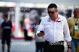 Eric Boullier (FRA) McLaren Racing Director. 30.04.2017. Formula 1 World Championship, Rd 4, Russian Grand Prix, Sochi Autodrom, Sochi, Russia, Race Day.