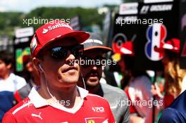 Kimi Raikkonen (FIN) Ferrari on the drivers parade. 30.04.2017. Formula 1 World Championship, Rd 4, Russian Grand Prix, Sochi Autodrom, Sochi, Russia, Race Day.