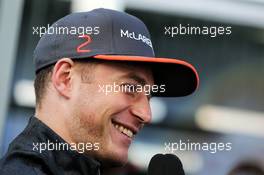 Stoffel Vandoorne (BEL) McLaren. 27.04.2017. Formula 1 World Championship, Rd 4, Russian Grand Prix, Sochi Autodrom, Sochi, Russia, Preparation Day.