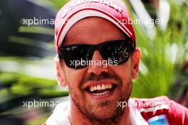 Sebastian Vettel (GER) Ferrari. 27.04.2017. Formula 1 World Championship, Rd 4, Russian Grand Prix, Sochi Autodrom, Sochi, Russia, Preparation Day.
