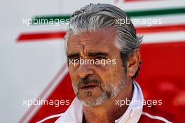 Maurizio Arrivabene (ITA) Ferrari Team Principal. 27.04.2017. Formula 1 World Championship, Rd 4, Russian Grand Prix, Sochi Autodrom, Sochi, Russia, Preparation Day.
