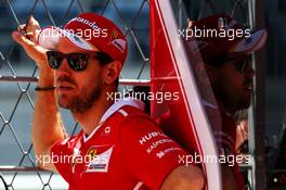 Sebastian Vettel (GER) Ferrari. 27.04.2017. Formula 1 World Championship, Rd 4, Russian Grand Prix, Sochi Autodrom, Sochi, Russia, Preparation Day.