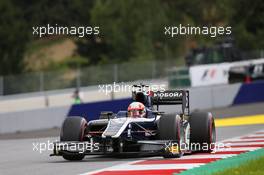 Luca Ghiotto (ITA) RUSSIAN TIME 07.07.2017. FIA Formula 2 Championship, Rd 5, Spielberg, Austria, Friday.