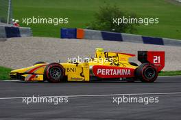 Sean Gelael (INA) Pertamina Arden 07.07.2017. FIA Formula 2 Championship, Rd 5, Spielberg, Austria, Friday.