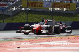 Race 2, Sergio Sette Camara (BRA) MP Motorsport 09.07.2017. FIA Formula 2 Championship, Rd 5, Spielberg, Austria, Sunday.