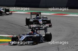 Race 2, Luca Ghiotto (ITA) Russian Time 09.07.2017. FIA Formula 2 Championship, Rd 5, Spielberg, Austria, Sunday.