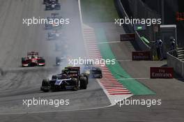 Race 2, Artem Markelov (RUS) Russian Time 09.07.2017. FIA Formula 2 Championship, Rd 5, Spielberg, Austria, Sunday.