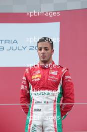 Race 1, 3rd place Antonio Fuoco (ITA) PREMA Racing 08.07.2017. FIA Formula 2 Championship, Rd 5, Spielberg, Austria, Saturday.