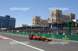 Race 1, Louis Deletraz (SUI) Racing Engineering 24.06.2017. FIA Formula 2 Championship, Rd 4, Baku, Azerbaijan, Saturday.