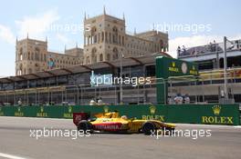 Race 2,  Norman Nato (FRA) Pertamina Arden 25.06.2017. FIA Formula 2 Championship, Rd 4, Baku, Azerbaijan, Sunday.