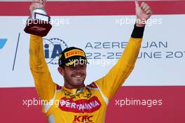 Race 2,  Norman Nato (FRA) Pertamina Arden race winner 25.06.2017. FIA Formula 2 Championship, Rd 4, Baku, Azerbaijan, Sunday.