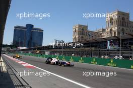 Race 1, Sergio Canamasas (ESP) Trident 24.06.2017. FIA Formula 2 Championship, Rd 4, Baku, Azerbaijan, Saturday.