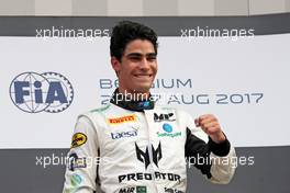 Race 2, Sergio Sette Camara (BRA) MP Motorsport race winner 27.08.2017. Formula 2 Championship, Rd 8, Spa-Francorchamps, Belgium, Sunday.