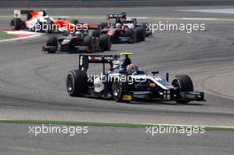 Race 1, Artem Markelov (Rus) Russian Time 15.04.2017. FIA Formula 2 Championship, Rd 1, Sakhir, Bahrain, Saturday.