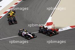 Race 2, Nyck De Vries (HOL) Rapax 16.04.2017. FIA Formula 2 Championship, Rd 1, Sakhir, Bahrain, Sunday.