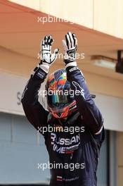 Race 1, Artem Markelov (Rus) Russian Time race winner 15.04.2017. FIA Formula 2 Championship, Rd 1, Sakhir, Bahrain, Saturday.