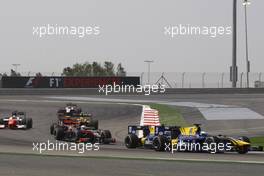 Race 1, Oliver Rowland (GBR) DAMS 15.04.2017. FIA Formula 2 Championship, Rd 1, Sakhir, Bahrain, Saturday.