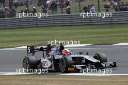 Qualifying, Luca Ghiotto (ITA) RUSSIAN TIME 14.07.2017. FIA Formula 2 Championship, Rd 6, Silverstone, England, Friday.