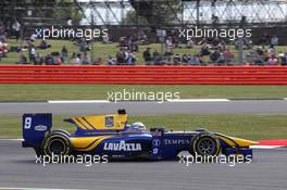 Qualifying, Oliver Rowland (GBR) DAMS 14.07.2017. FIA Formula 2 Championship, Rd 6, Silverstone, England, Friday.