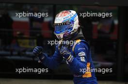 Race 2, Nicolas Latifi (CAN) Dams race winner 16.07.2017. FIA Formula 2 Championship, Rd 6, Silverstone, England, Sunday.