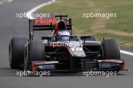 Qualifying, Nyck De Vries (HOL) Rapax 14.07.2017. FIA Formula 2 Championship, Rd 6, Silverstone, England, Friday.