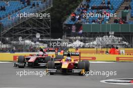Race 1, Gustav Malja (SWE) Racing Engineering 15.07.2017. FIA Formula 2 Championship, Rd 6, Silverstone, England, Saturday.