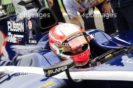 Race 2, Luca Ghiotto (ITA) RUSSIAN TIME 16.07.2017. FIA Formula 2 Championship, Rd 6, Silverstone, England, Sunday.
