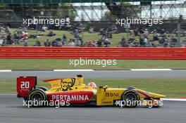 Qualifying,  Norman Nato (FRA) Pertamina Arden 14.07.2017. FIA Formula 2 Championship, Rd 6, Silverstone, England, Friday.