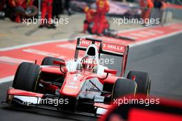 Race 1, Charles Leclerc (MON) PREMA Racing 15.07.2017. FIA Formula 2 Championship, Rd 6, Silverstone, England, Saturday.