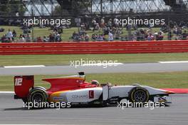 Qualifying, Robert Visoiu (ROM) Campos Racing 14.07.2017. FIA Formula 2 Championship, Rd 6, Silverstone, England, Friday.