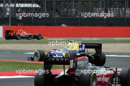 Qualifying, Nicolas Latifi (CAN) Dams 14.07.2017. FIA Formula 2 Championship, Rd 6, Silverstone, England, Friday.