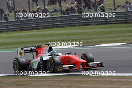 Qualifying, Sergio Sette Camara (BRA) MP Motorsport 14.07.2017. FIA Formula 2 Championship, Rd 6, Silverstone, England, Friday.
