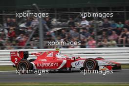 Race 2, Antonio Fuoco (ITA) PREMA Racing 16.07.2017. FIA Formula 2 Championship, Rd 6, Silverstone, England, Sunday.