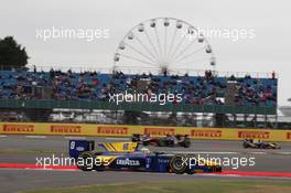Race 1, Oliver Rowland (GBR) DAMS 15.07.2017. FIA Formula 2 Championship, Rd 6, Silverstone, England, Saturday.