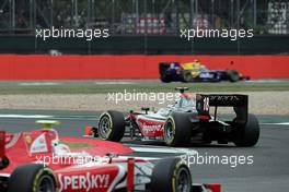 Qualifying, Nyck De Vries (HOL) Rapax 14.07.2017. FIA Formula 2 Championship, Rd 6, Silverstone, England, Friday.