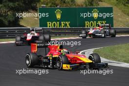 Race 2, Louis Deletraz (SUI) Racing Engineering 30.07.2017. FIA Formula 2 Championship, Rd 7, Budapest, Hungary, Sunday.