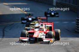 Race 2, Charles Leclerc (MON) PREMA Racing 27.05.2017. FIA Formula 2 Championship, Rd 3, Monte Carlo, Monaco, Saturday.