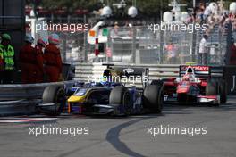 Race 2, Oliver Rowland (GBR) DAMS 27.05.2017. FIA Formula 2 Championship, Rd 3, Monte Carlo, Monaco, Saturday.