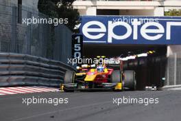 Race 2, Gustav Malja (SWE) Racing Engineering 27.05.2017. FIA Formula 2 Championship, Rd 3, Monte Carlo, Monaco, Saturday.