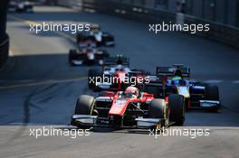 Race 2, Nobuharu Matsushita (JAP) Art Grand Prix 27.05.2017. FIA Formula 2 Championship, Rd 3, Monte Carlo, Monaco, Saturday.