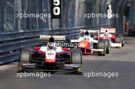 Race 2, Nabil Jeffri (MAL) Trident 27.05.2017. FIA Formula 2 Championship, Rd 3, Monte Carlo, Monaco, Saturday.