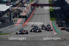 Race 2, Start 09.07.2017. GP3 Series, Rd 2, Spielberg, Austria, Sunday.
