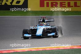 Qualifying, Arjun Maini (IND) Jenzer Motorsport 25.08.2017. GP3 Series, Rd 5, Spa-Francorchamps, Belgium, Friday.