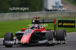 Race 1, George Russell (GBR) ART Grand Prix race winner waves to the fans 26.08.2017. GP3 Series, Rd 5, Spa-Francorchamps, Belgium, Saturday.