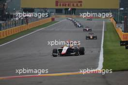Race 2, Ryan Tveter (USA) Trident 27.08.2017. GP3 Series, Rd 5, Spa-Francorchamps, Belgium, Sunday.