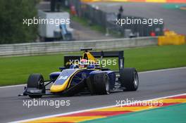 Race 1, Matthieu Vaxiviere (FRA) Dams with a puncture 26.08.2017. GP3 Series, Rd 5, Spa-Francorchamps, Belgium, Saturday.