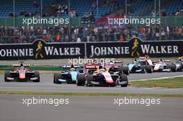 Race 2, Start of the race 16.07.2017. GP3 Series, Rd 3, Silverstone, England, Sunday.