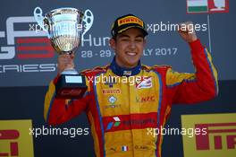 Race 2, Giuliano Alesi (FRA) Trident race winner 30.07.2017. GP3 Series, Rd 4, Budapest, Hungary, Sunday.